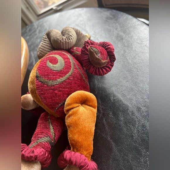 Dan Dee Jester Bear w/Wood Head - Picture 6 of 7